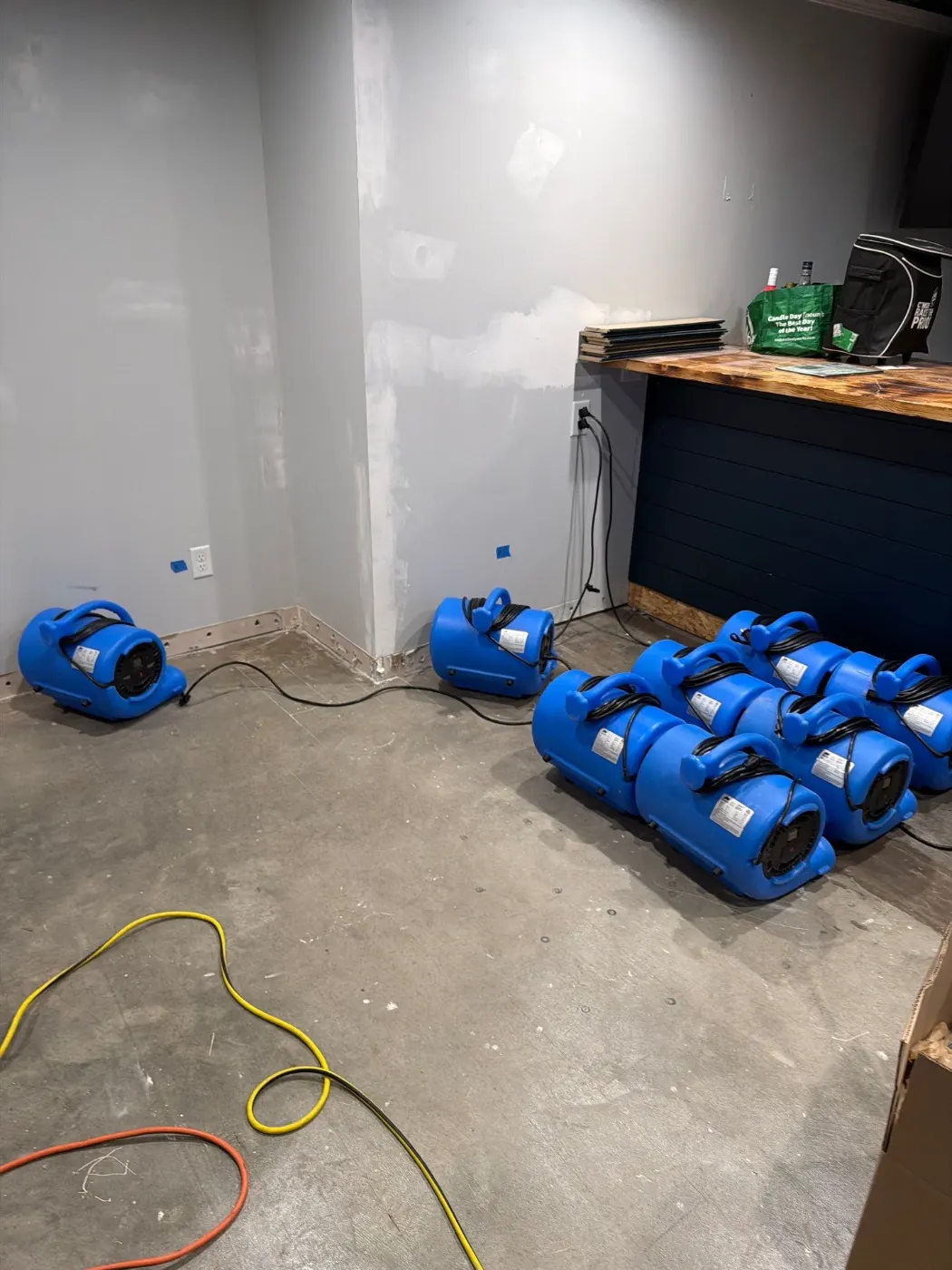 Water damage restoration by Greensburg Water Restoration near Shelbyville, IN